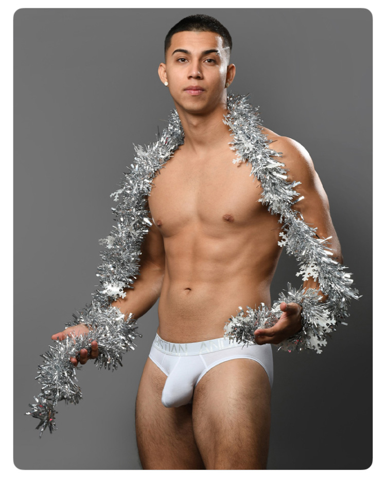 美国原装进口 AndrewChristian,莫代尔三角内裤,16785,93416,男士内裤