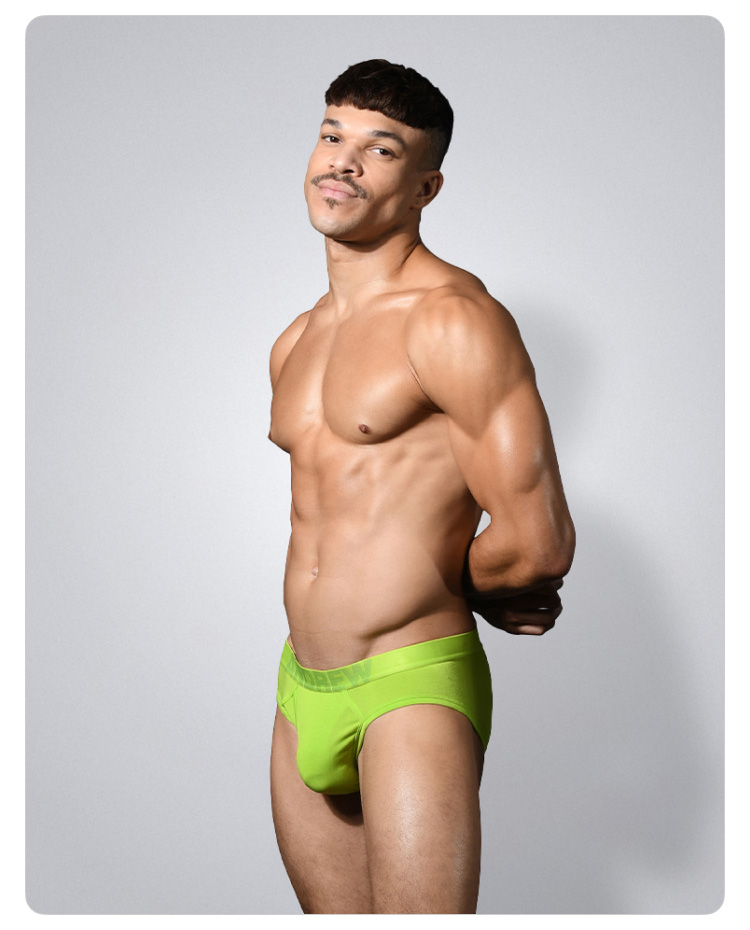 美国原装进口 AndrewChristian,莫代尔三角内裤,16896,93521,男士内裤