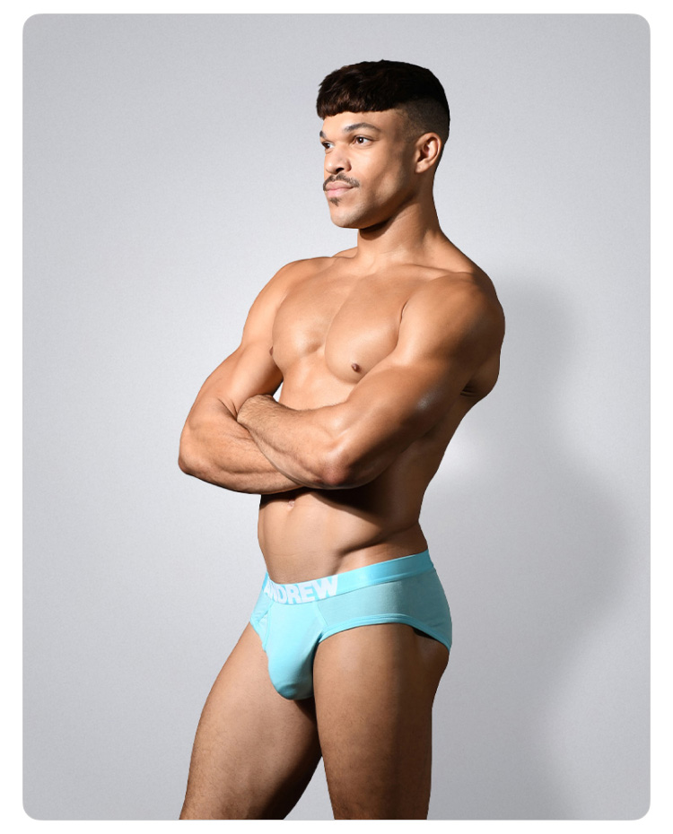 美国原装进口 AndrewChristian,莫代尔三角内裤,16896,93521,男士内裤