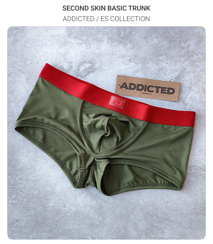addicted,性感简约平角内裤,16938,AD2236,男士内裤