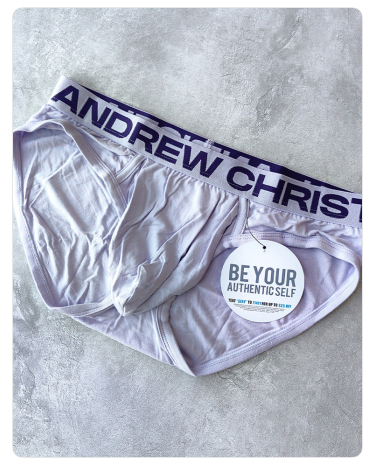 美国原装进口 AndrewChristian,激凸囊袋三角内裤,16947,93550,男士内裤