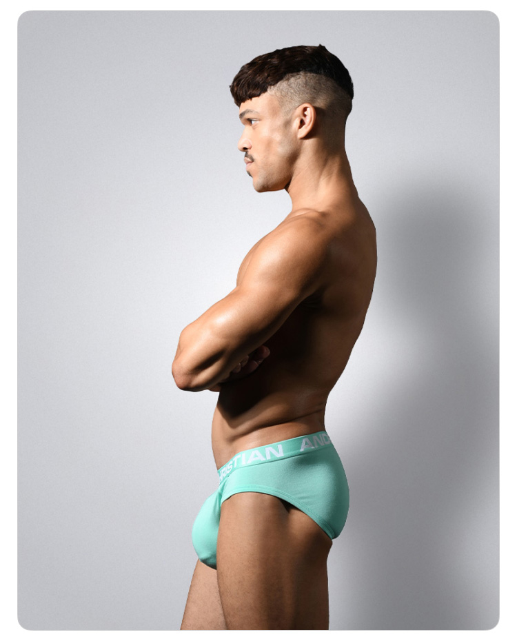 美国原装进口 AndrewChristian,激凸囊袋三角内裤,16947,93550,男士内裤