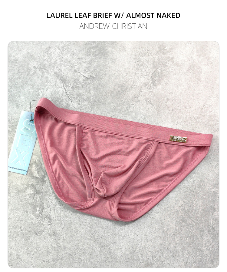 美国原装进口 AndrewChristian,竹纤维高叉三角内裤,17022,93559,男士内裤