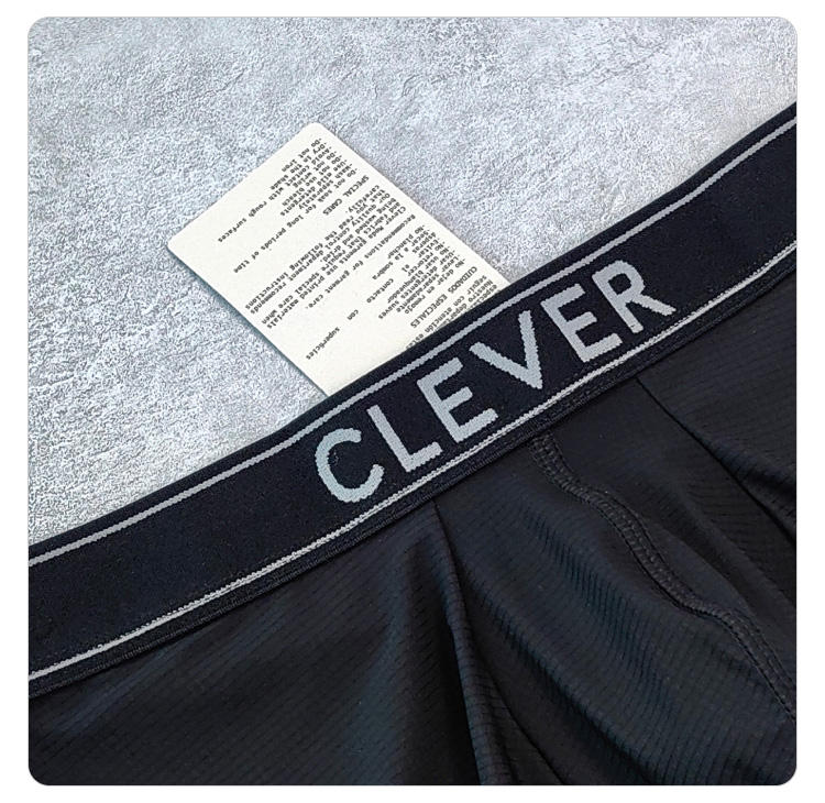 clevermoda,性感高弹透气平角内裤,17232,CL1784,男士内裤