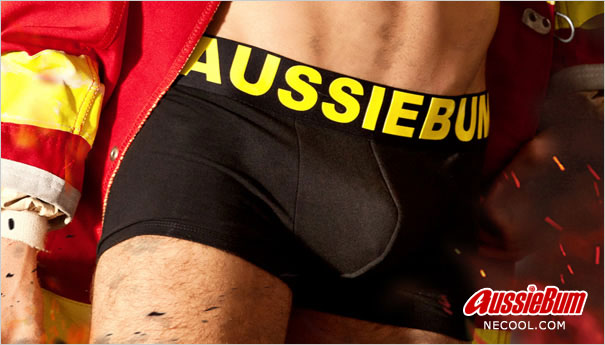 澳大利亚原装进口 AussieBum,消防员系列平角内裤,1796,flame,男士内裤