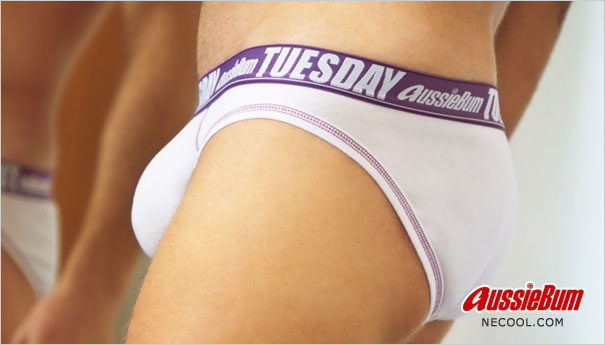 aussiebum 男士内裤 星期裤 星期二