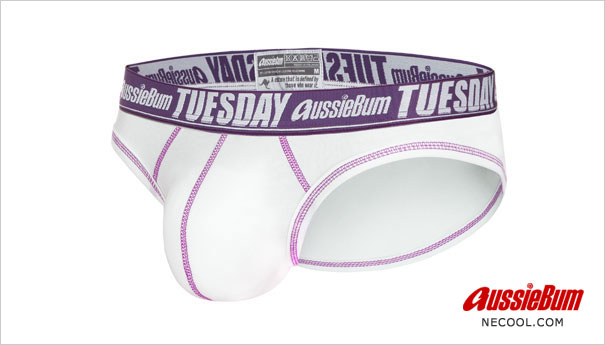 aussiebum 男士内裤 星期裤 星期二