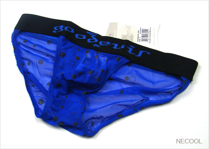 gooddevil 男士内裤 透明 纱网 网眼