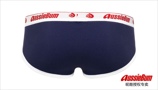 aussiebum 男士内裤 三角裤 地要内裤 棉 藏蓝色