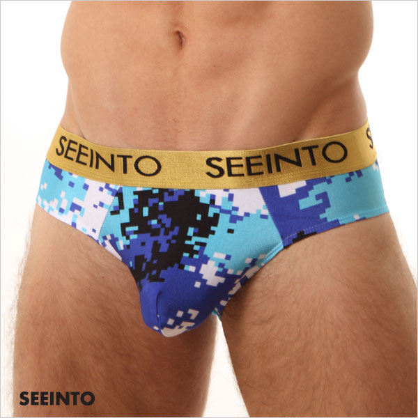 seeinto 男士内裤 迷彩
