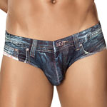 Clevermoda ʱţʿڿ DENIM JEAN LATIN BRIEF